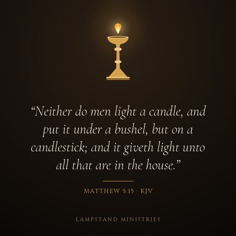 Matthew 5:14-16 (KJV) verse art