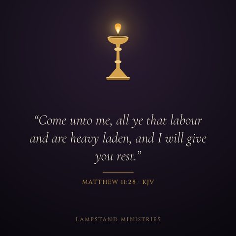 Matthew 11:28-29 (KJV) verse art